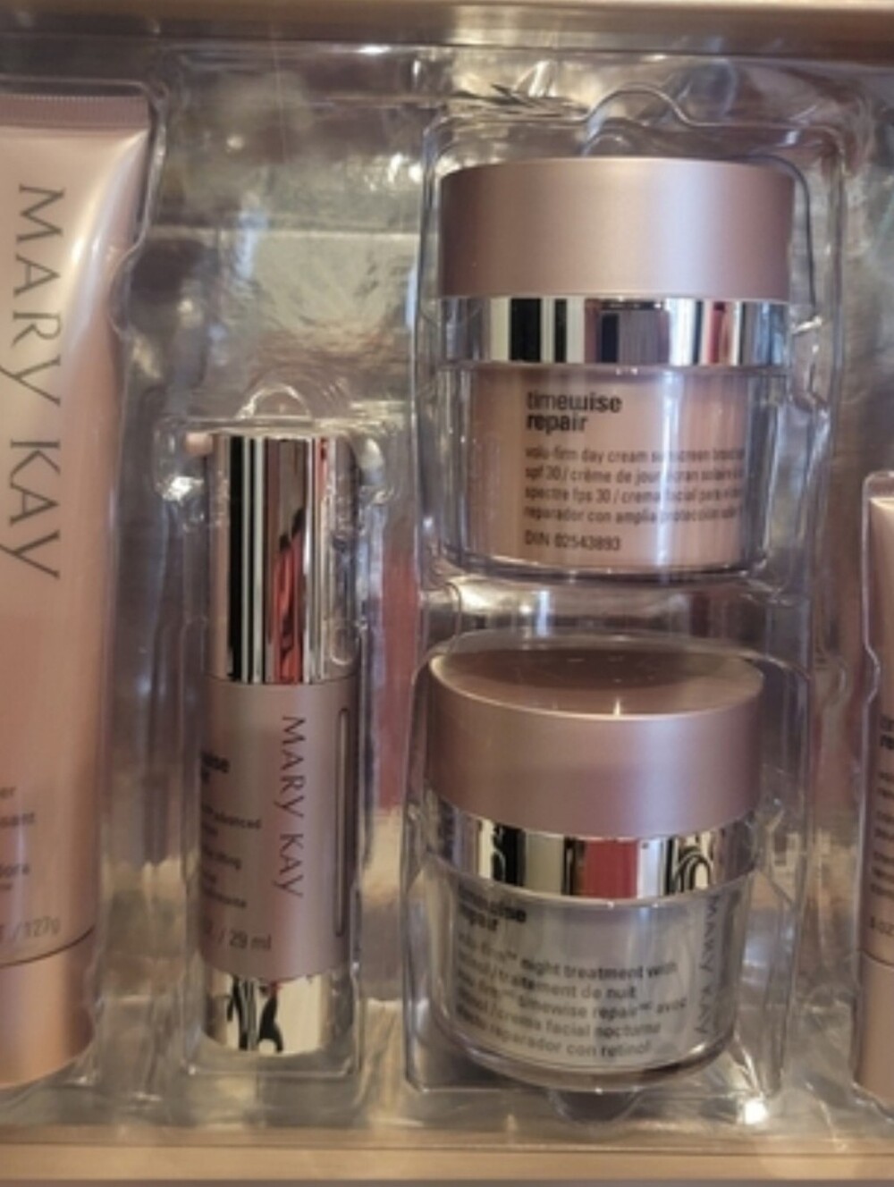 Mary Kay TimeWise Repair Skincare Set - Rose Gold and Silver